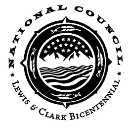 NATIONAL COUNCIL LEWIS & CLARK BICENTENNIAL logo