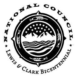 NATIONAL COUNCIL LEWIS & CLARK BICENTENNIAL logo