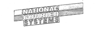 NATIONAL COURIER SYSTEMS logo
