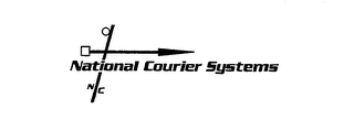 NATIONAL COURIER SYSTEMS NC logo