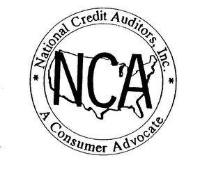 NATIONAL CREDIT AUDITORS, INC. A CONSUMER ADVOCATE NCA NATIONAL CREDIT AUDITORS logo