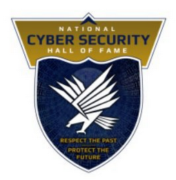 NATIONAL CYBER SECURITY HALL OF FAME RESPECT THE PAST PROTECT THE FUTURE logo
