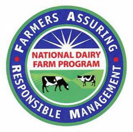 NATIONAL DAIRY FARM PROGRAM FARMERS ASSURING RESPONSIBLE MANAGEMENT logo