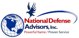 NATIONAL DEFENSE ADVISORS, INC. POWERFUL NAME / PROVEN SERVICE logo
