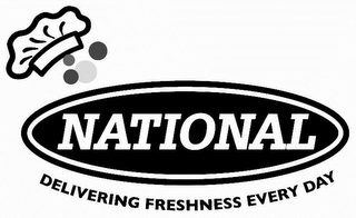 NATIONAL DELIVERING FRESHNESS EVERY DAY logo