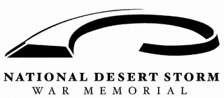NATIONAL DESERT STORM WAR MEMORIAL logo