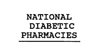 NATIONAL DIABETIC PHARMACIES logo