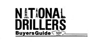 NATIONAL DRILLERS BUYERS GUIDE "WHERE THE BUYER AND SELLER MEET" logo