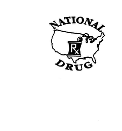 NATIONAL DRUG RX logo