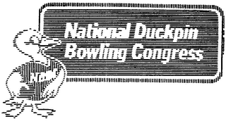 NATIONAL DUCKPIN BOWLING CONGRESS logo