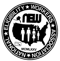 NATIONAL ELIGIBILITY WORKERS ASSOCIATION NEW logo