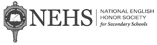 NATIONAL ENGLISH HONOR SOCIETY NEHS NATIONAL ENGLISH HONOR SOCIETY FOR SECONDARY SCHOOLS logo