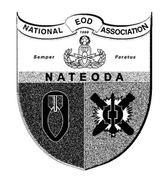 NATIONAL EOD ASSOCIATION 1988 SEMPER PARATUS NATEODA logo