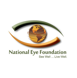 NATIONAL EYE FOUNDATION SEE WELL... LIVE WELL. logo
