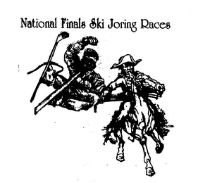 NATIONAL FINALS SKI JORING RACES logo