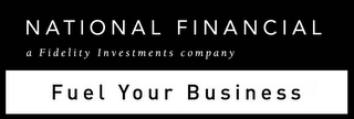NATIONAL FINANCIAL A FIDELITY INVESTMENTS COMPANY FUEL YOUR BUSINESS logo
