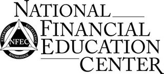 NATIONAL FINANCIAL EDUCATION CENTER NFEC EXPERTISE EXCELLENCE KNOWLEDGE logo