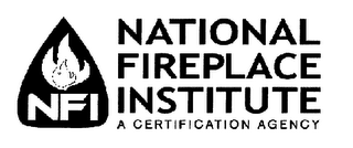 NATIONAL FIREPLACE INSTITUTE A CERTIFICATION AGENCY NFI logo