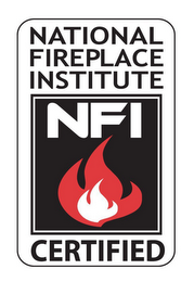 NATIONAL FIREPLACE INSTITUTE NFI CERTIFIED logo