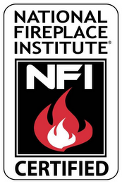 NATIONAL FIREPLACE INSTITUTE NFI CERTIFIED logo