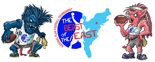 NATIONAL FLAG FOOTBALL TOURNAMENT THE BEAST OF THE EAST logo