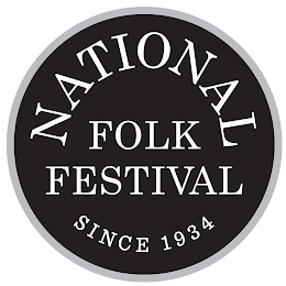NATIONAL FOLK FESTIVAL SINCE 1934 logo