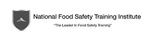 NATIONAL FOOD SAFETY TRAINING INSTITUTE"THE LEADER IN FOOD SAFETY TRAINING" logo