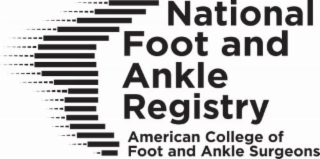NATIONAL FOOT AND ANKLE REGISTRY AMERICAN COLLEGE OF FOOT AND ANKLE SURGEONS logo