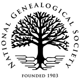 NATIONAL GENEALOGICAL SOCIETY FOUNDED 1903 logo