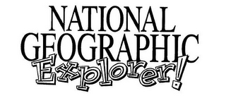 NATIONAL GEOGRAPHIC EXPLORER! logo