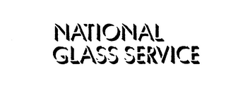 NATIONAL GLASS SERVICE logo
