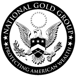 NATIONAL GOLD GROUP PROTECTING AMERICAN WEALTH logo