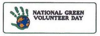 NATIONAL GREEN VOLUNTEER DAY logo