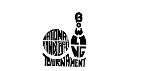 NATIONAL HANDICAPPED BOWLING TOURNAMENT logo