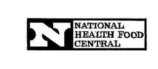 NATIONAL HEALTH FOOD CENTRAL N logo