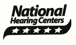 NATIONAL HEARING CENTERS logo