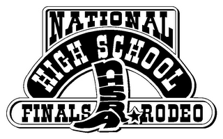 NATIONAL HIGH SCHOOL FINALS RODEO NHSRA logo