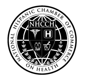 NATIONAL HISPANIC CHAMBER OF COMMERCE ON HEALTH NHCCH H RX logo