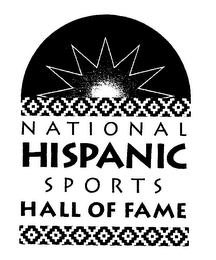 NATIONAL HISPANIC SPORTS HALL OF FAME logo