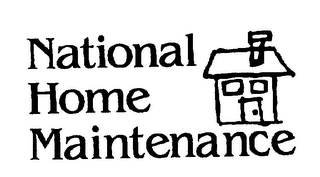 NATIONAL HOME MAINTENANCE logo