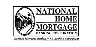 NATIONAL HOME MORTGAGE BANKING CORPORATION LICENSED MORTGAGE BANKER, N.Y.S. BANKING DEPARTMENT logo