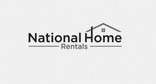NATIONAL HOME RENTALS logo