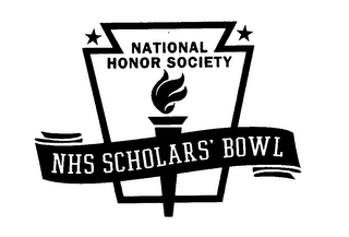 NATIONAL HONOR SOCIETY NHS SCHOLARS' BOWL logo