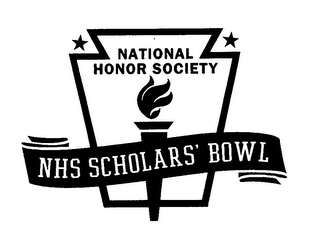 NATIONAL HONOR SOCIETY NHS SHOLARS' BOWL logo