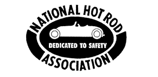 NATIONAL HOT ROD ASSOCIATION DEDICATED TO SAFETY logo