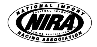 NATIONAL IMPORT RACING ASSOCIATION NIRA logo