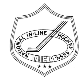 NATIONAL IN-LINE HOCKEY ASSN. NIHA logo
