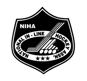 NATIONAL IN-LINE HOCKEY ASSN. NIHA logo