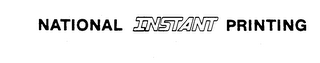 NATIONAL INSTANT PRINTING logo