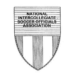 NATIONAL INTERCOLLEGIATE SOCCER OFFICIALS ASSOCIATION logo